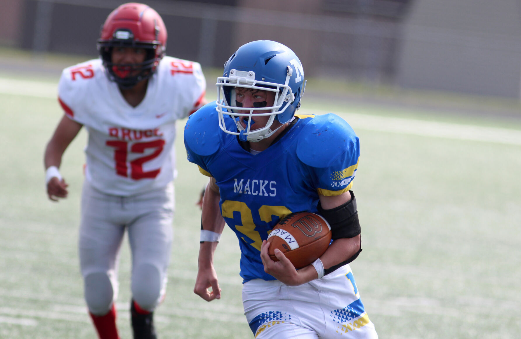 Bruce at McDonell football 9-17-22